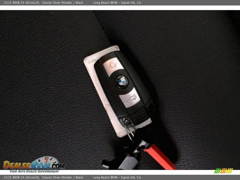 2015 BMW Z4 sDrive28i Glacier Silver Metallic / Black Photo #11