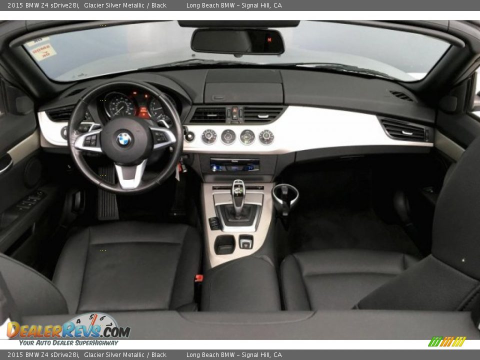 2015 BMW Z4 sDrive28i Glacier Silver Metallic / Black Photo #19