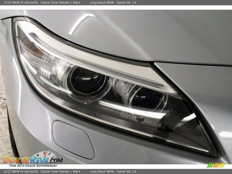 2015 BMW Z4 sDrive28i Glacier Silver Metallic / Black Photo #26