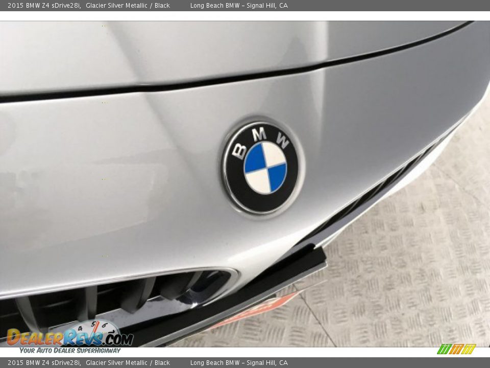 2015 BMW Z4 sDrive28i Glacier Silver Metallic / Black Photo #27
