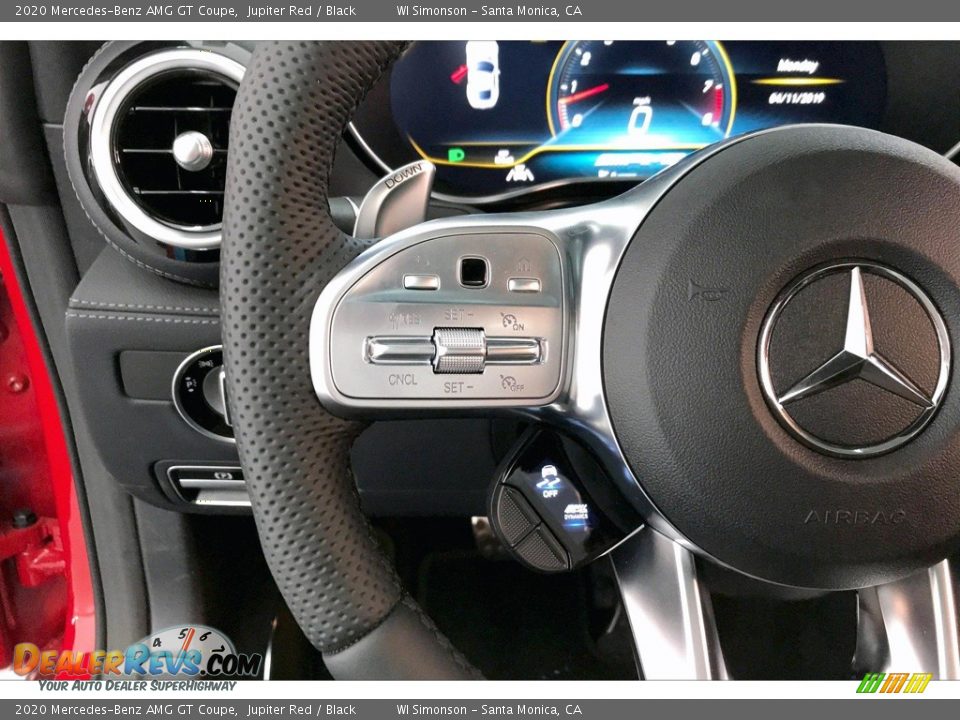 2020 Mercedes-Benz AMG GT Coupe Steering Wheel Photo #16