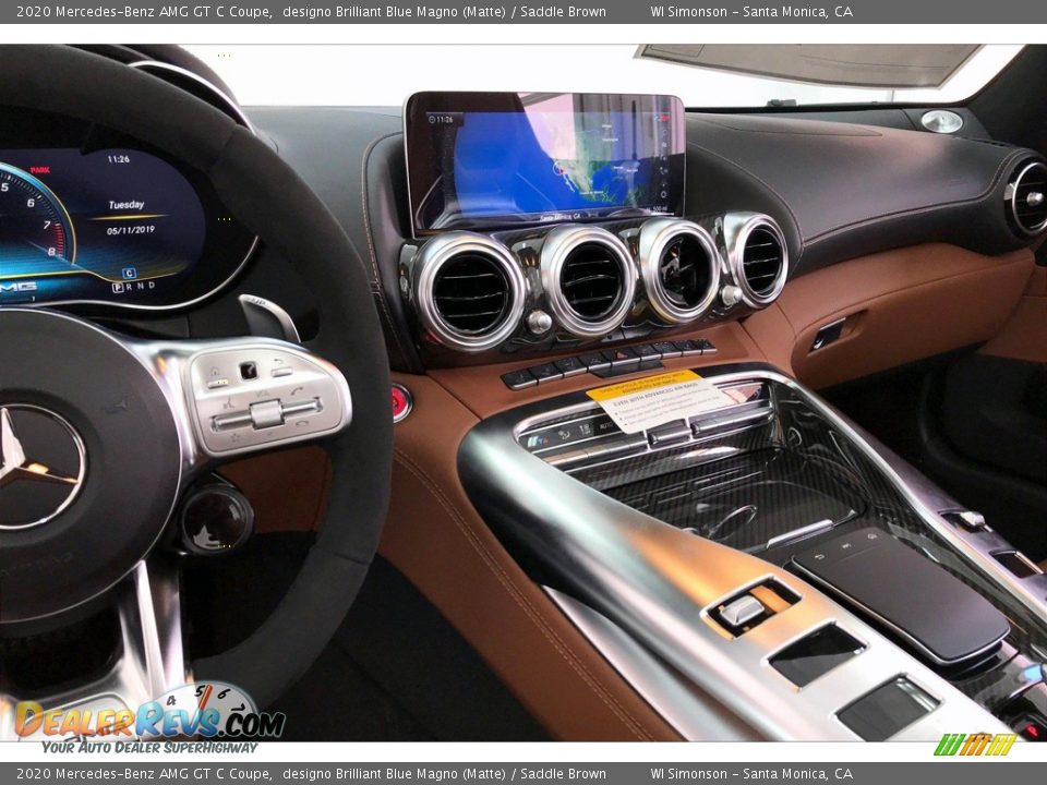 Controls of 2020 Mercedes-Benz AMG GT C Coupe Photo #5