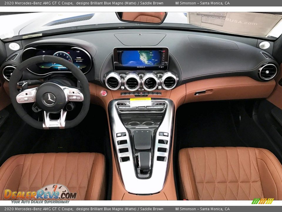 Dashboard of 2020 Mercedes-Benz AMG GT C Coupe Photo #15