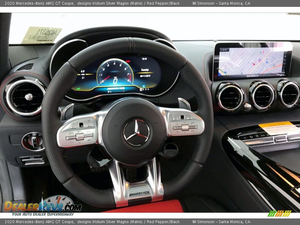 2020 Mercedes-Benz AMG GT Coupe Steering Wheel Photo #4