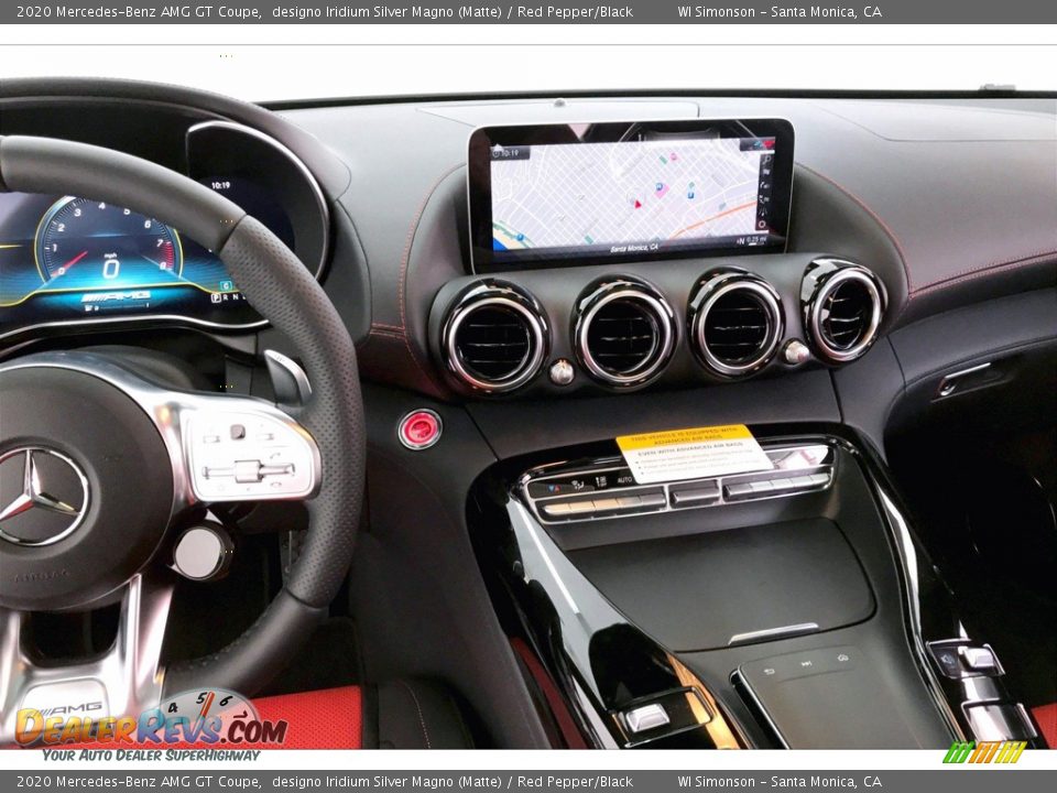 Controls of 2020 Mercedes-Benz AMG GT Coupe Photo #5