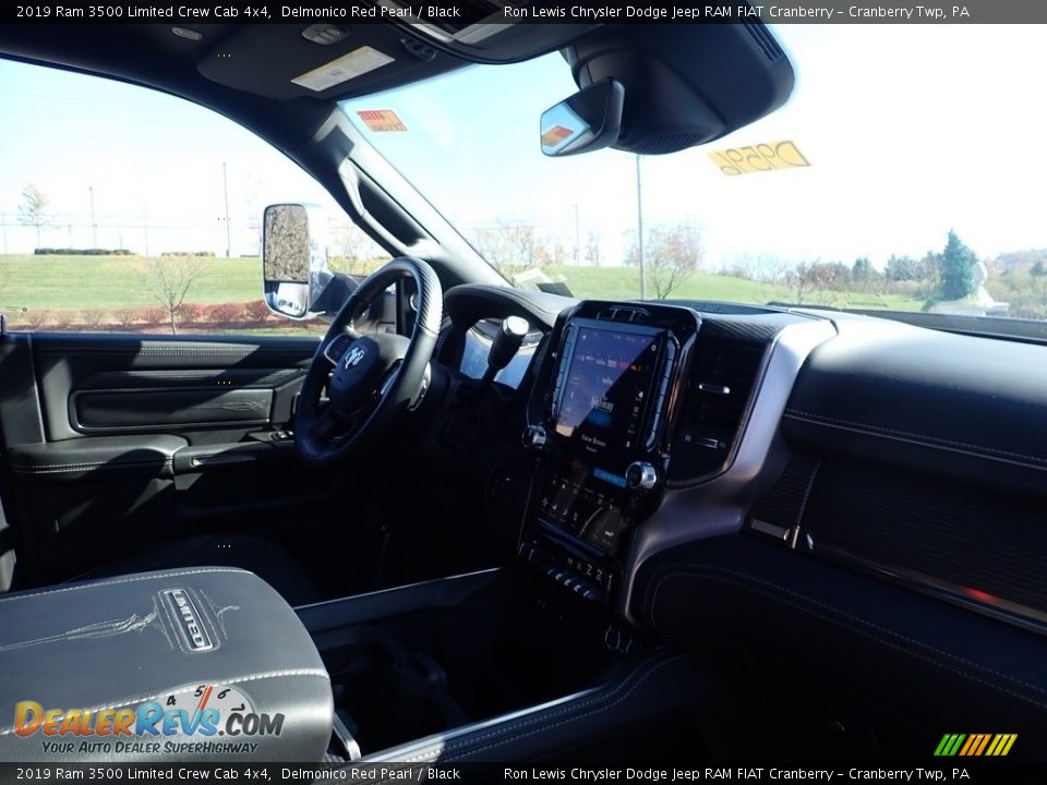 2019 Ram 3500 Limited Crew Cab 4x4 Delmonico Red Pearl / Black Photo #10