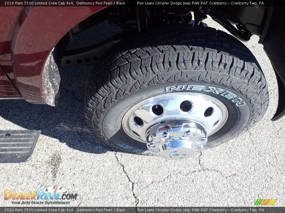 2019 Ram 3500 Limited Crew Cab 4x4 Delmonico Red Pearl / Black Photo #12