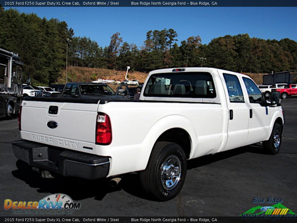 2015 Ford F250 Super Duty XL Crew Cab Oxford White / Steel Photo #4