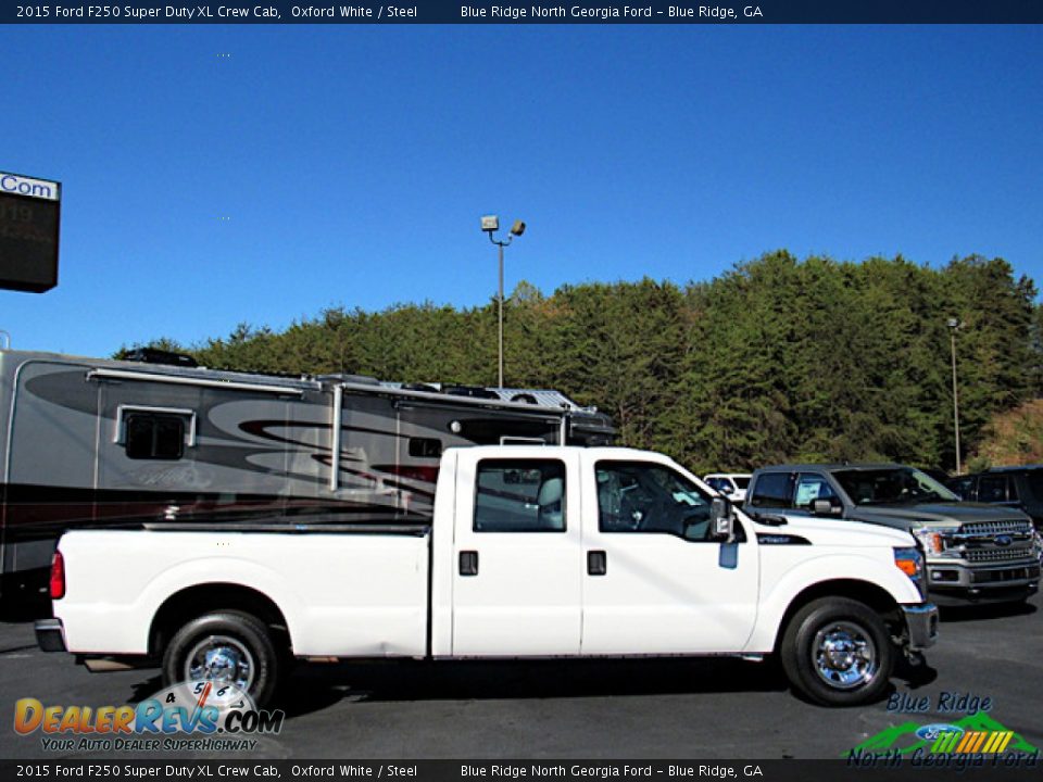 2015 Ford F250 Super Duty XL Crew Cab Oxford White / Steel Photo #5