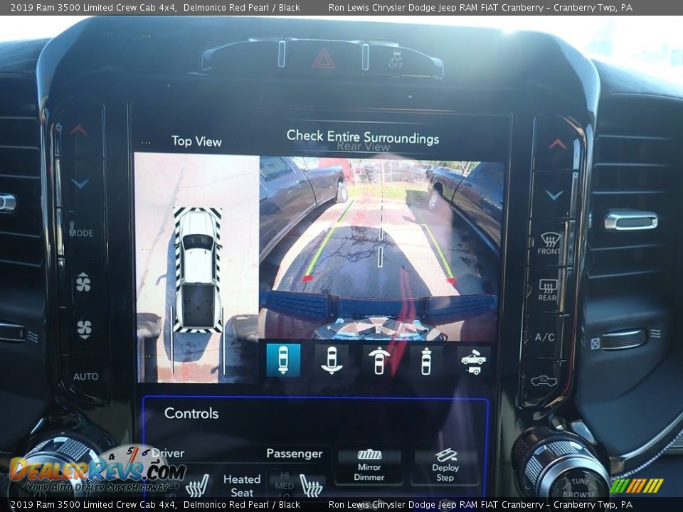 2019 Ram 3500 Limited Crew Cab 4x4 Delmonico Red Pearl / Black Photo #17