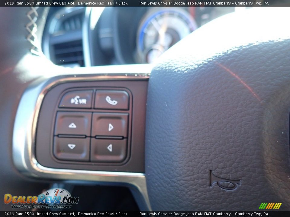 2019 Ram 3500 Limited Crew Cab 4x4 Steering Wheel Photo #19