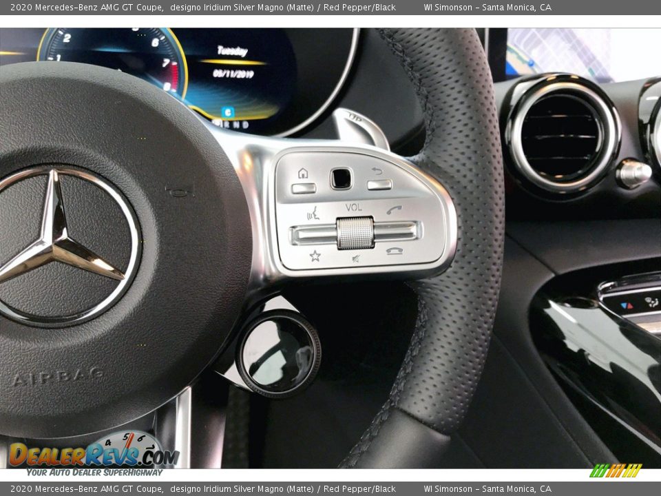 2020 Mercedes-Benz AMG GT Coupe Steering Wheel Photo #17