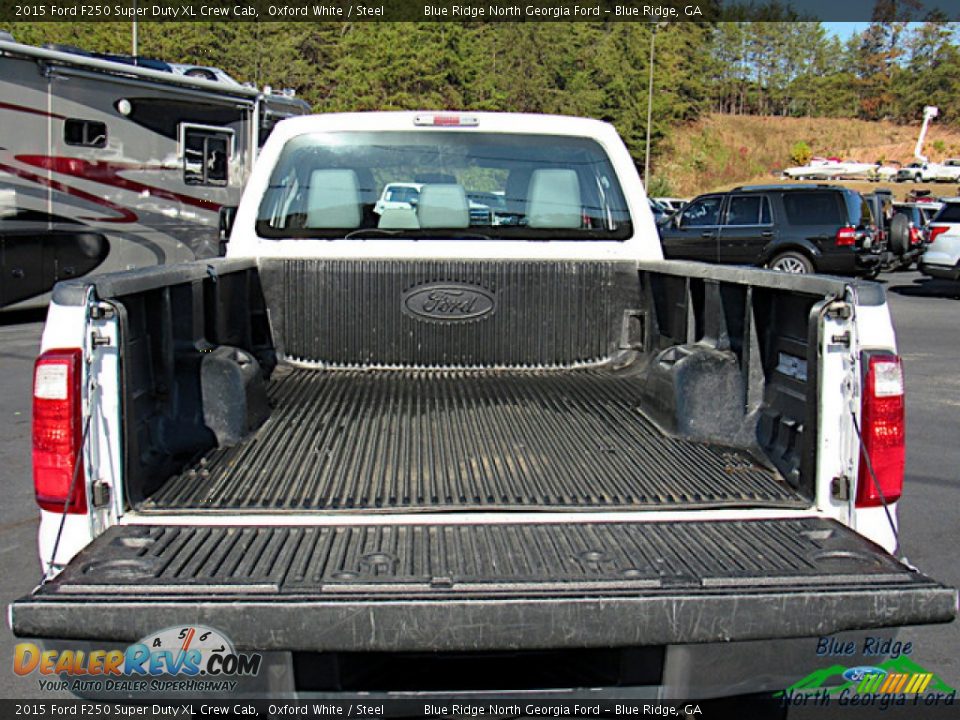 2015 Ford F250 Super Duty XL Crew Cab Oxford White / Steel Photo #11