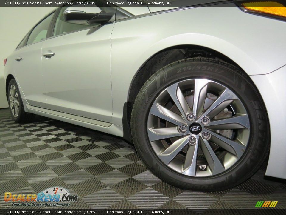 2017 Hyundai Sonata Sport Symphony Silver / Gray Photo #3