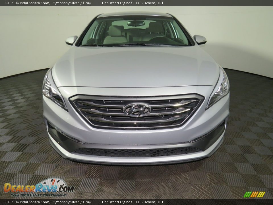 2017 Hyundai Sonata Sport Symphony Silver / Gray Photo #4