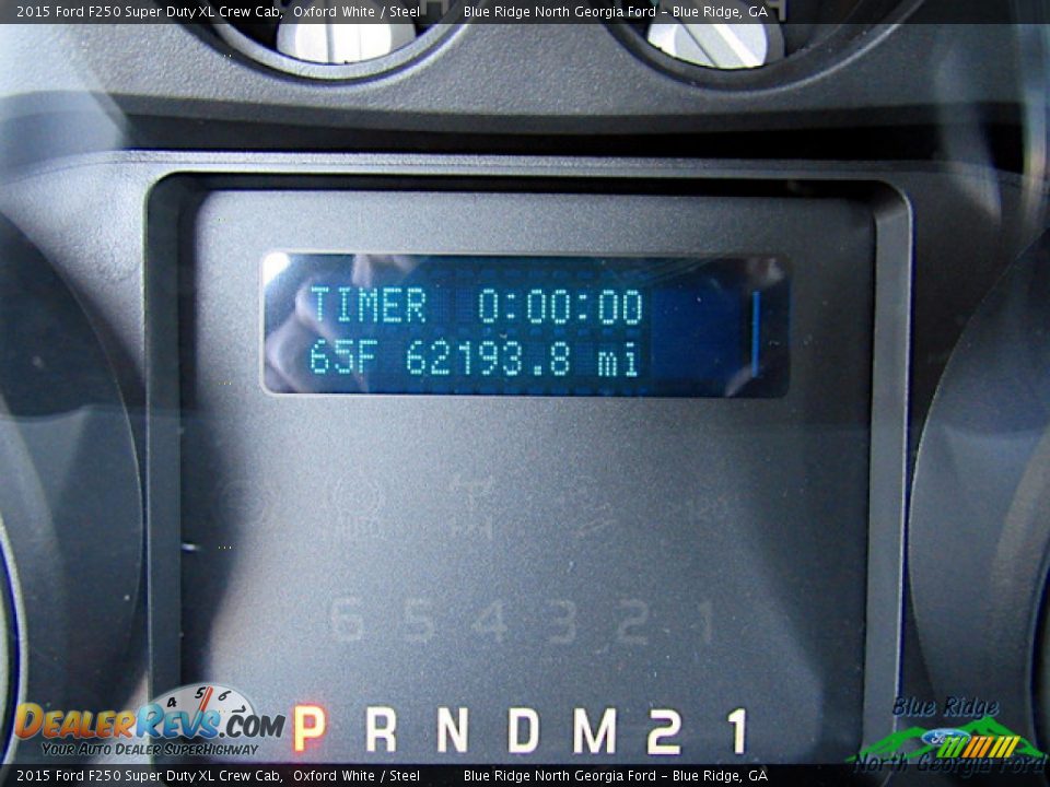 2015 Ford F250 Super Duty XL Crew Cab Oxford White / Steel Photo #19