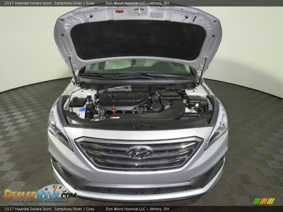 2017 Hyundai Sonata Sport Symphony Silver / Gray Photo #5