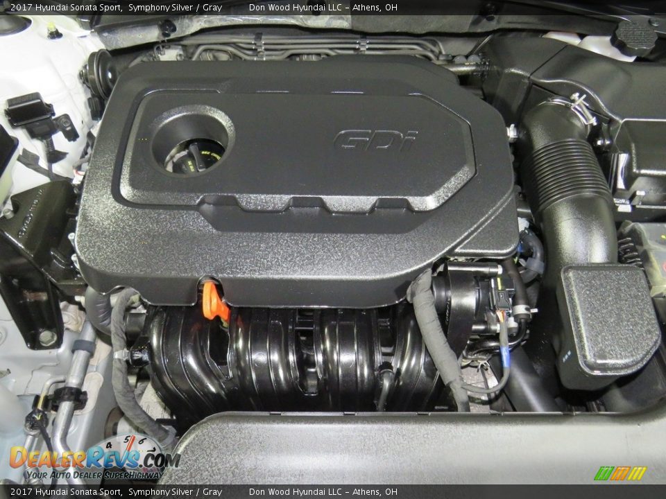 2017 Hyundai Sonata Sport Symphony Silver / Gray Photo #6