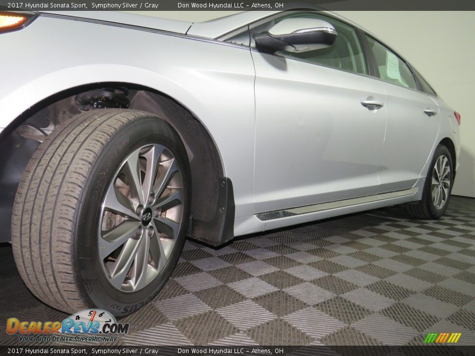 2017 Hyundai Sonata Sport Symphony Silver / Gray Photo #8