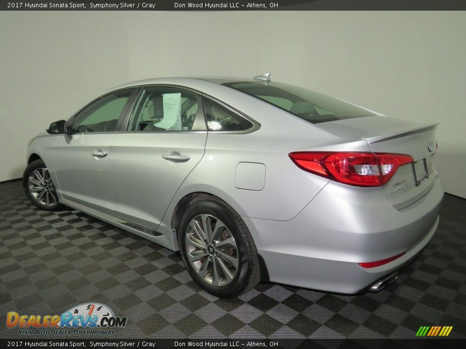 2017 Hyundai Sonata Sport Symphony Silver / Gray Photo #9