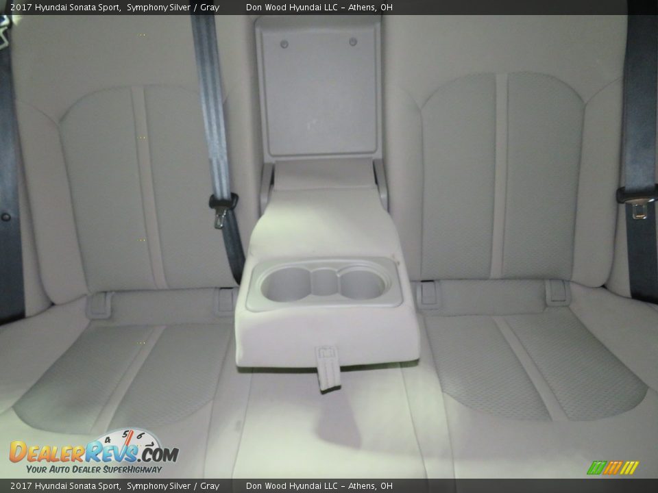 2017 Hyundai Sonata Sport Symphony Silver / Gray Photo #17