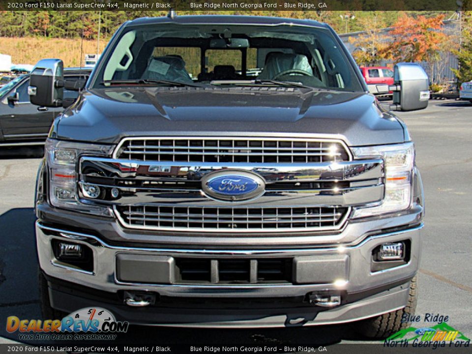 2020 Ford F150 Lariat SuperCrew 4x4 Magnetic / Black Photo #8
