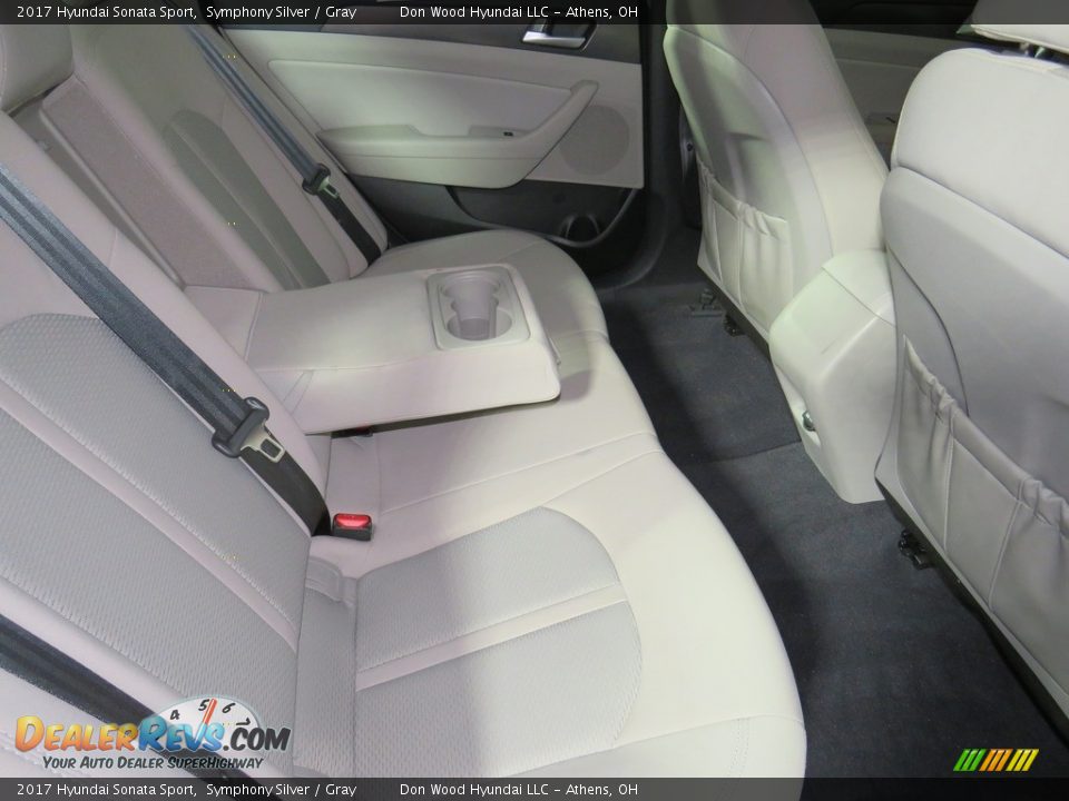 2017 Hyundai Sonata Sport Symphony Silver / Gray Photo #21