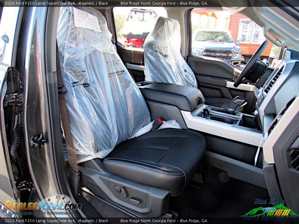 2020 Ford F150 Lariat SuperCrew 4x4 Magnetic / Black Photo #11