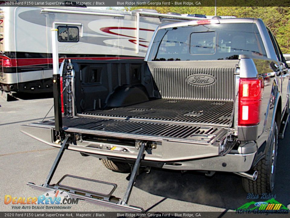 2020 Ford F150 Lariat SuperCrew 4x4 Magnetic / Black Photo #13