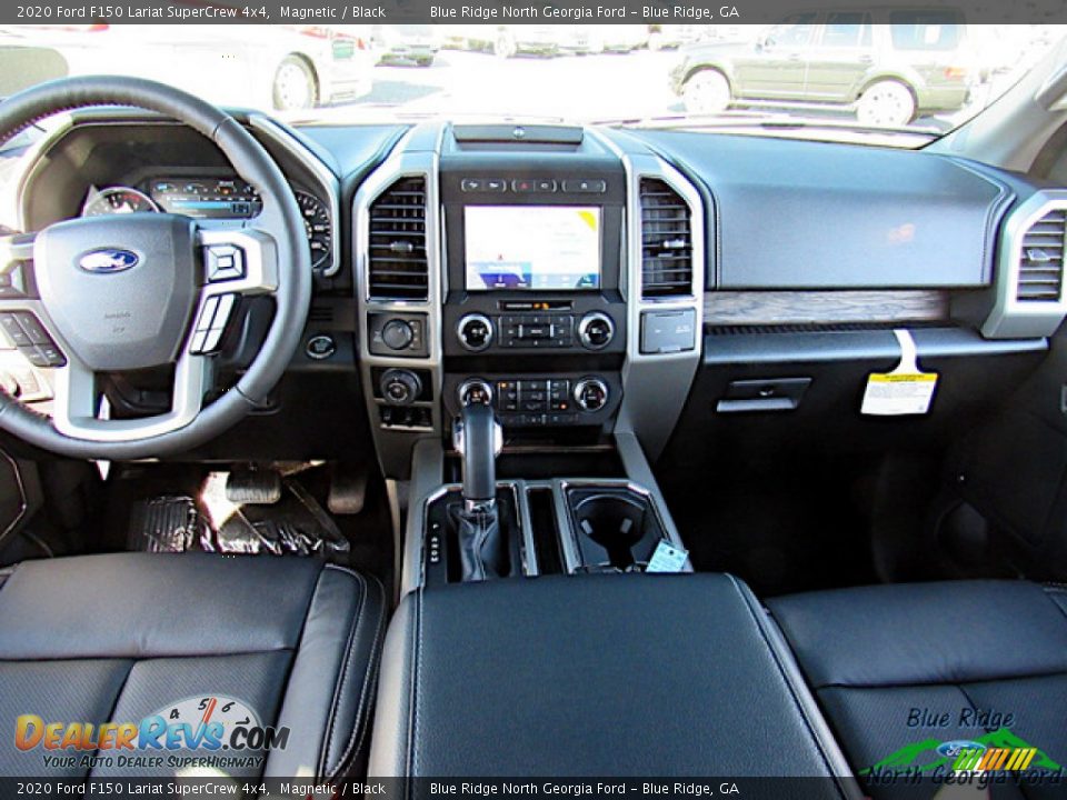 2020 Ford F150 Lariat SuperCrew 4x4 Magnetic / Black Photo #15