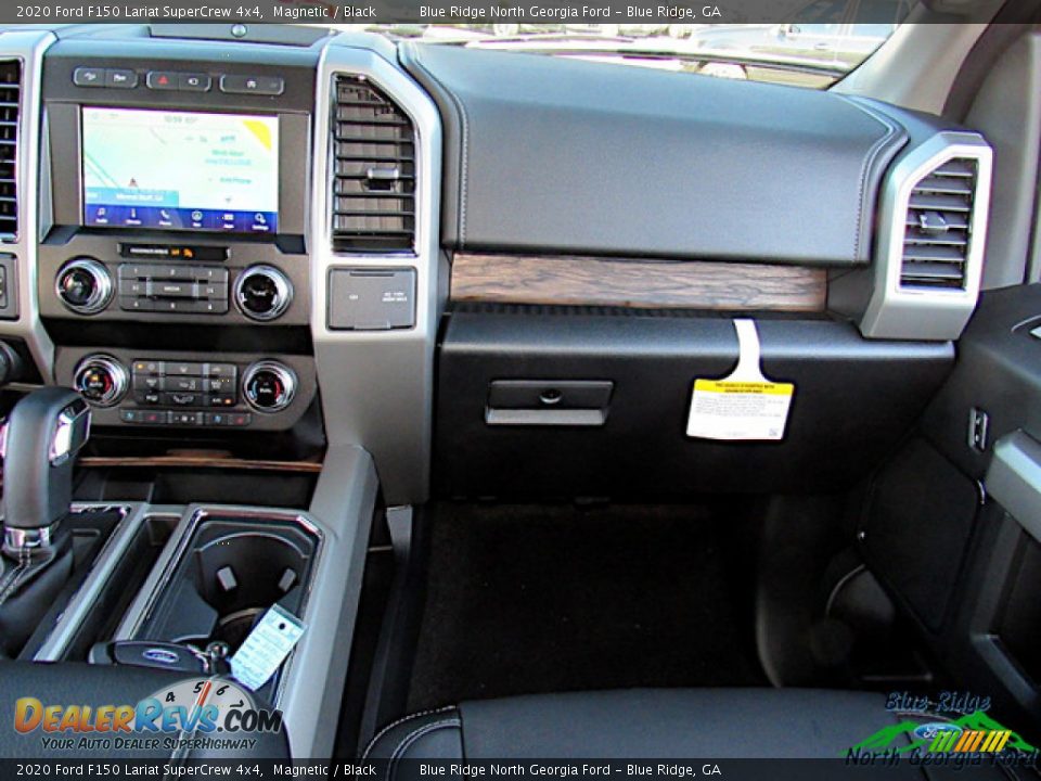 2020 Ford F150 Lariat SuperCrew 4x4 Magnetic / Black Photo #16