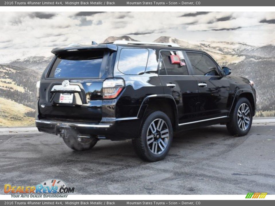 2016 Toyota 4Runner Limited 4x4 Midnight Black Metallic / Black Photo #3