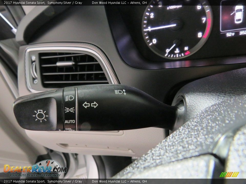 2017 Hyundai Sonata Sport Symphony Silver / Gray Photo #27