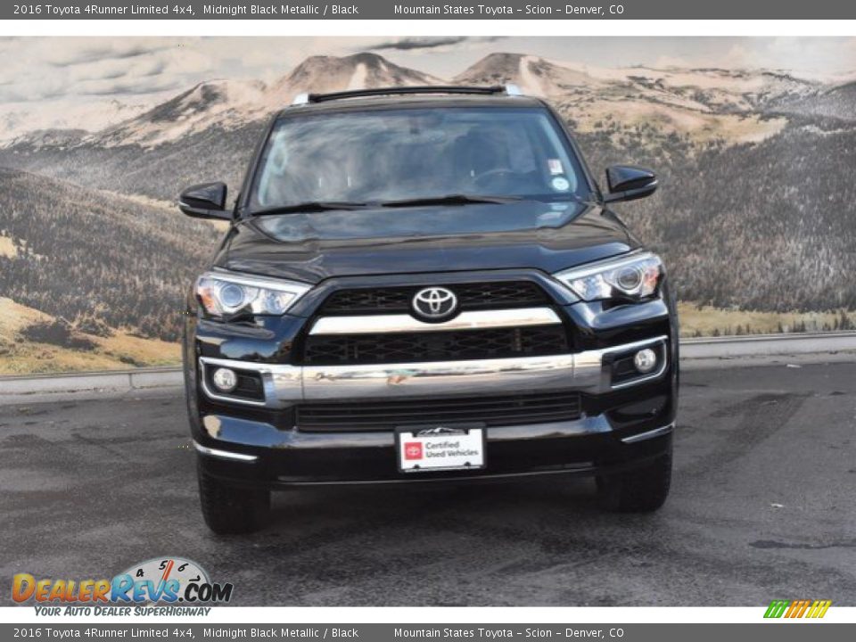 2016 Toyota 4Runner Limited 4x4 Midnight Black Metallic / Black Photo #4