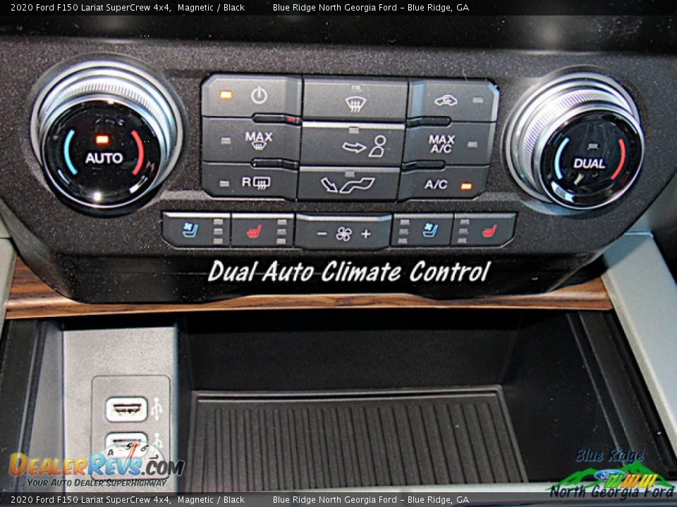 2020 Ford F150 Lariat SuperCrew 4x4 Magnetic / Black Photo #23