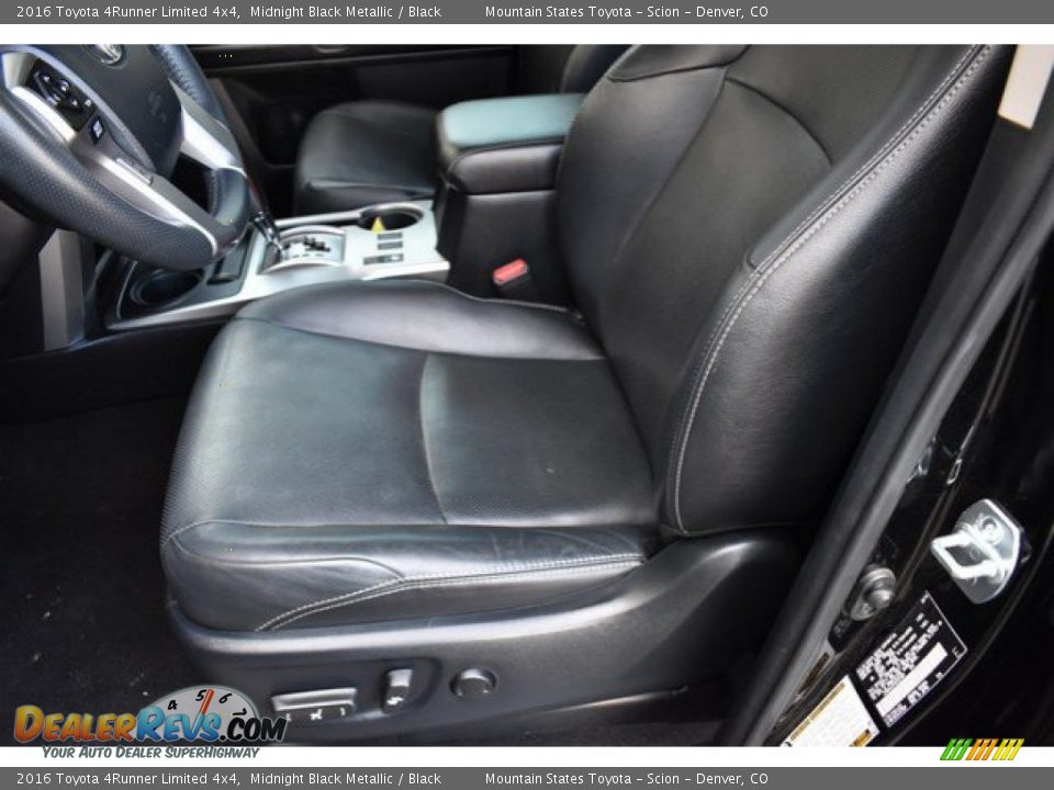2016 Toyota 4Runner Limited 4x4 Midnight Black Metallic / Black Photo #11