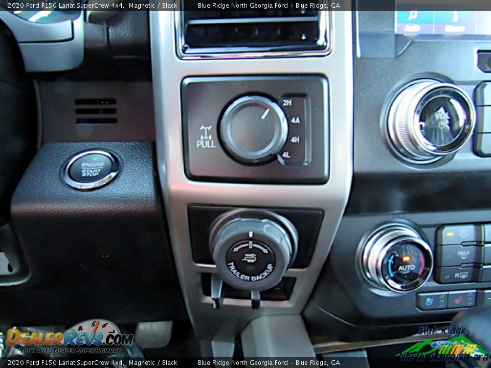 2020 Ford F150 Lariat SuperCrew 4x4 Magnetic / Black Photo #24