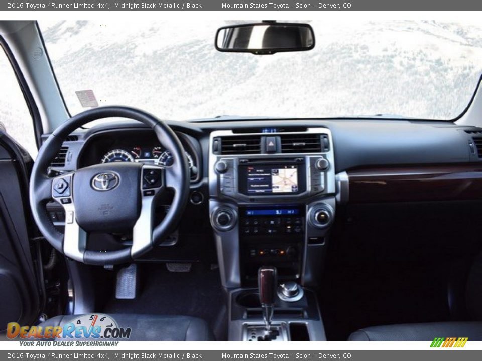 2016 Toyota 4Runner Limited 4x4 Midnight Black Metallic / Black Photo #13
