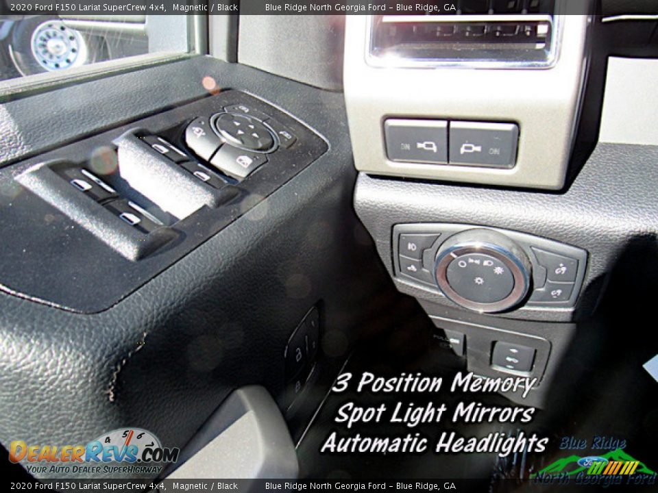 2020 Ford F150 Lariat SuperCrew 4x4 Magnetic / Black Photo #25