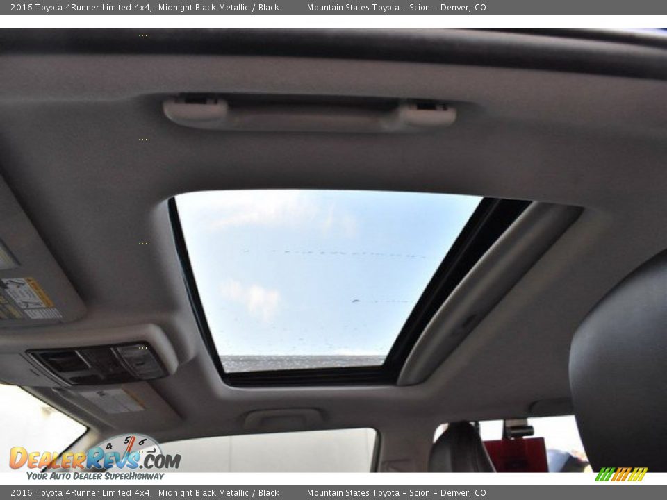 2016 Toyota 4Runner Limited 4x4 Midnight Black Metallic / Black Photo #14