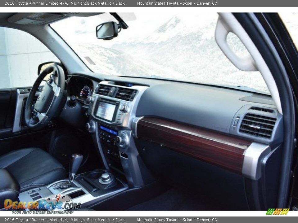 2016 Toyota 4Runner Limited 4x4 Midnight Black Metallic / Black Photo #17