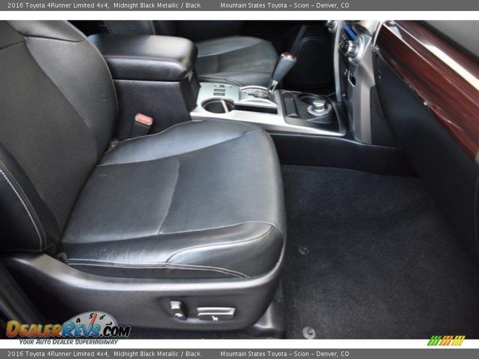 2016 Toyota 4Runner Limited 4x4 Midnight Black Metallic / Black Photo #18