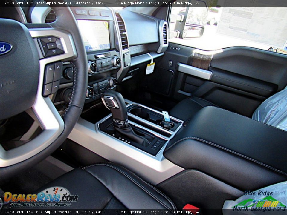 2020 Ford F150 Lariat SuperCrew 4x4 Magnetic / Black Photo #29