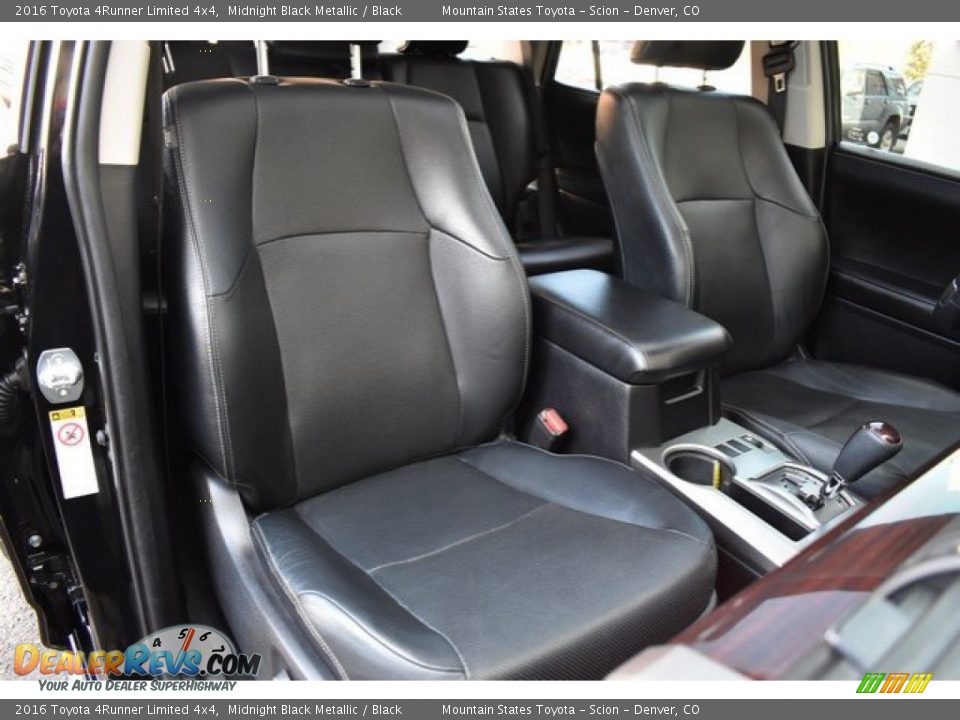 2016 Toyota 4Runner Limited 4x4 Midnight Black Metallic / Black Photo #19