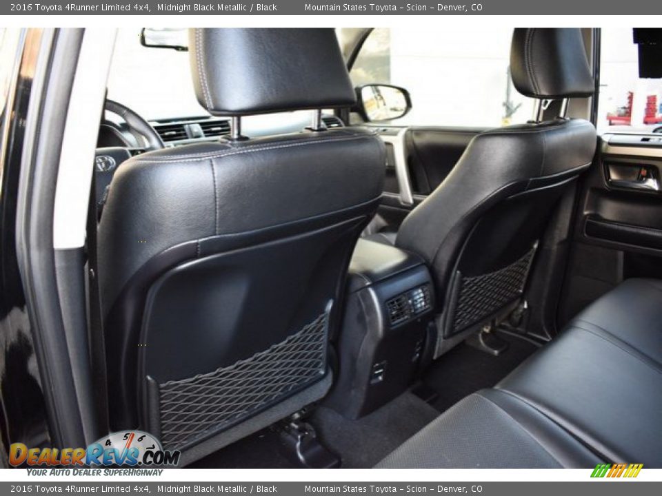 2016 Toyota 4Runner Limited 4x4 Midnight Black Metallic / Black Photo #20