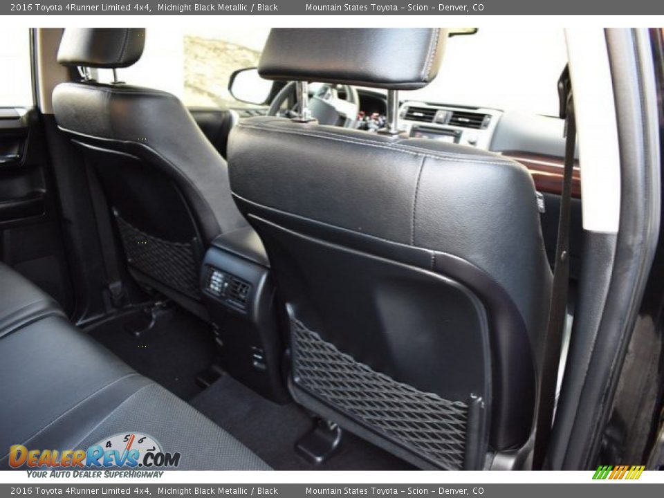 2016 Toyota 4Runner Limited 4x4 Midnight Black Metallic / Black Photo #21