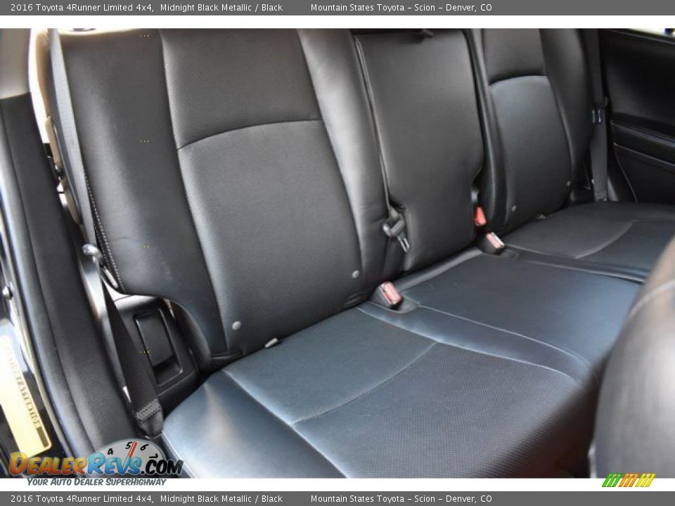 2016 Toyota 4Runner Limited 4x4 Midnight Black Metallic / Black Photo #23