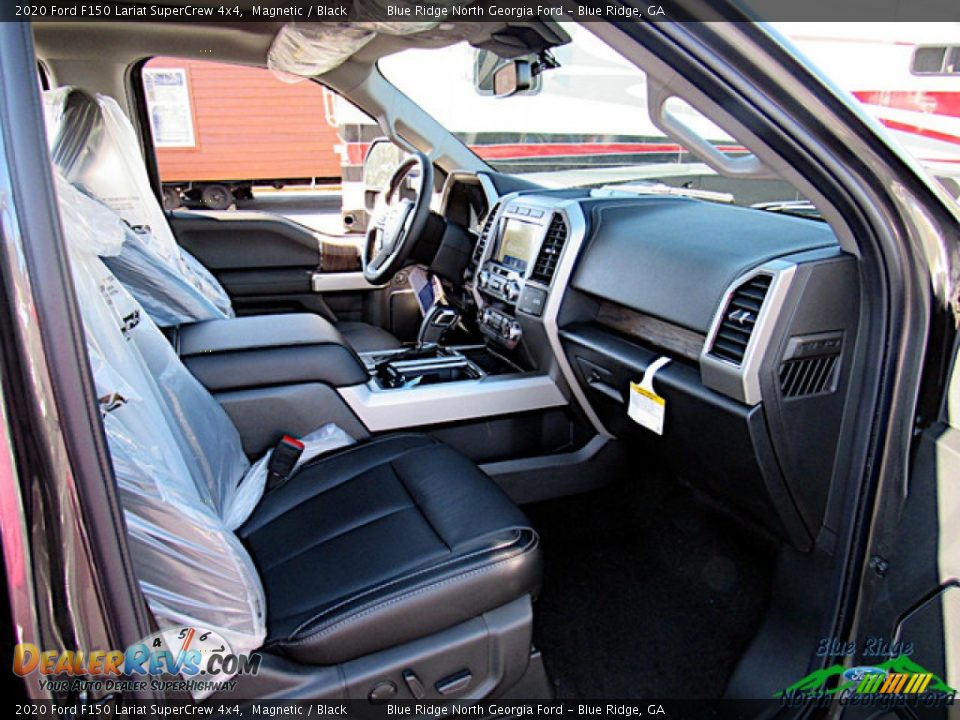 2020 Ford F150 Lariat SuperCrew 4x4 Magnetic / Black Photo #33