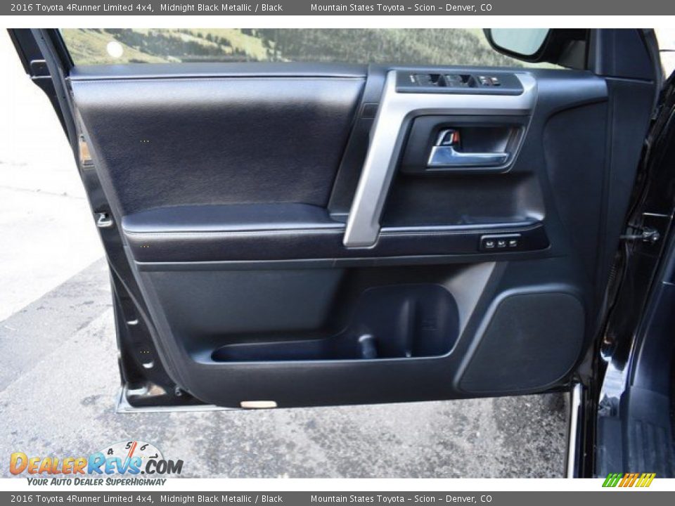 2016 Toyota 4Runner Limited 4x4 Midnight Black Metallic / Black Photo #25
