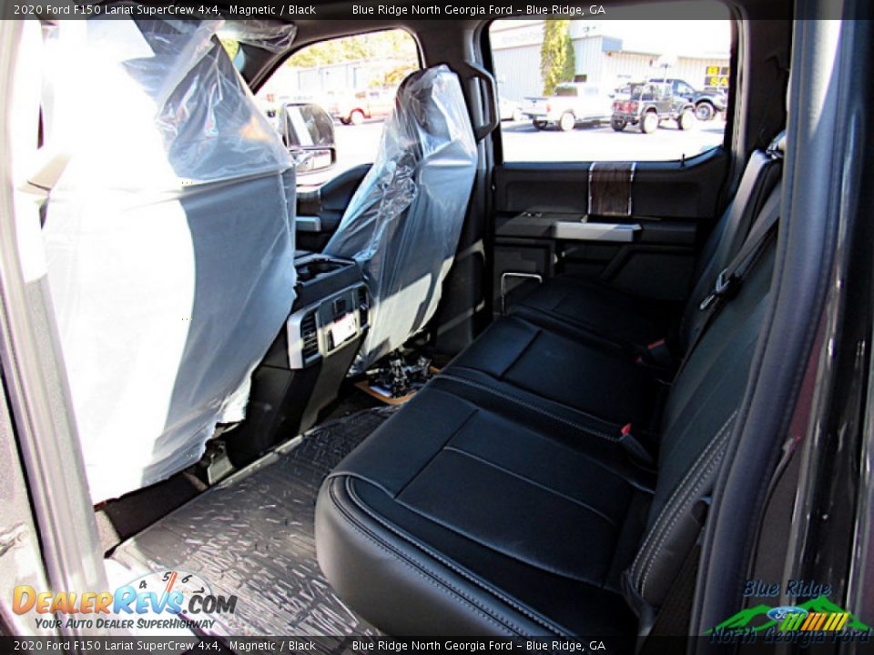 2020 Ford F150 Lariat SuperCrew 4x4 Magnetic / Black Photo #34